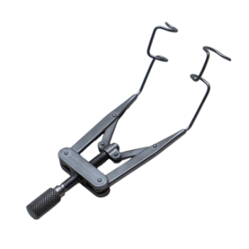 Lieberman Child K-Wire Speculum, Adjustable Mechanism, Kratz-Style Open Wire Blades Angled Downward Towards The Temple, Blade Length 10mm, Overall Length 3" (76mm) 1783056,11/2/6781,K1-5670
